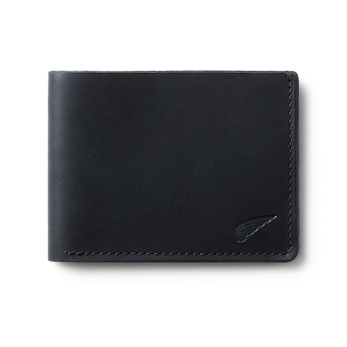 Red Wing 96582 Bifold Wallet Black Revival Men's