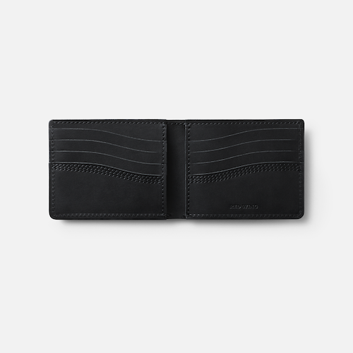 Red Wing 96582 Bifold Wallet Black Revival Men's