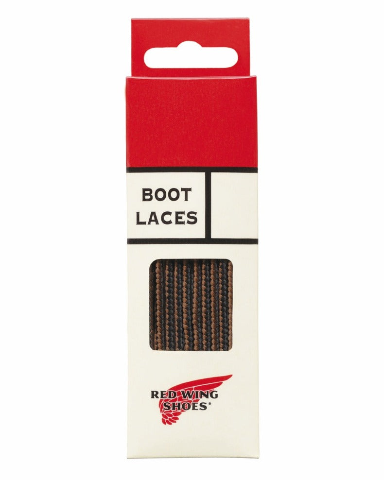 Red Wing 97145 Boot Laces 63'' Black Brown Taslan