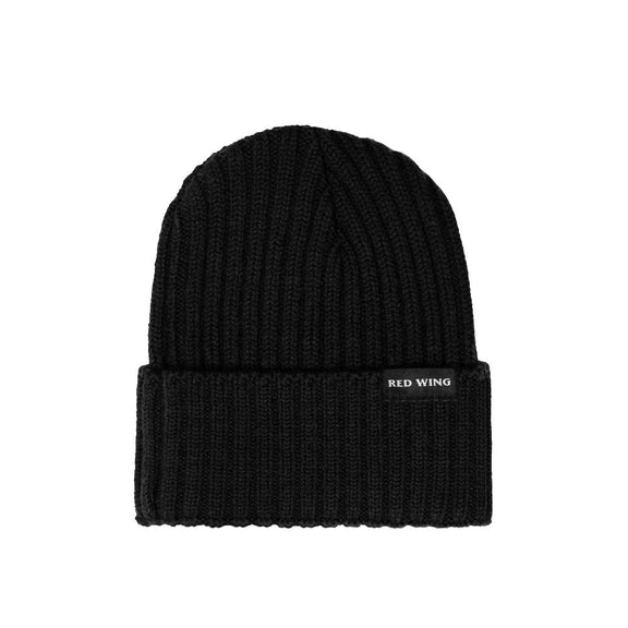 Red Wing 97483 Shaniko Wool Rib Knit Hat Black