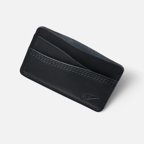 Red Wing 97587 Card Holder Black Revival Men's