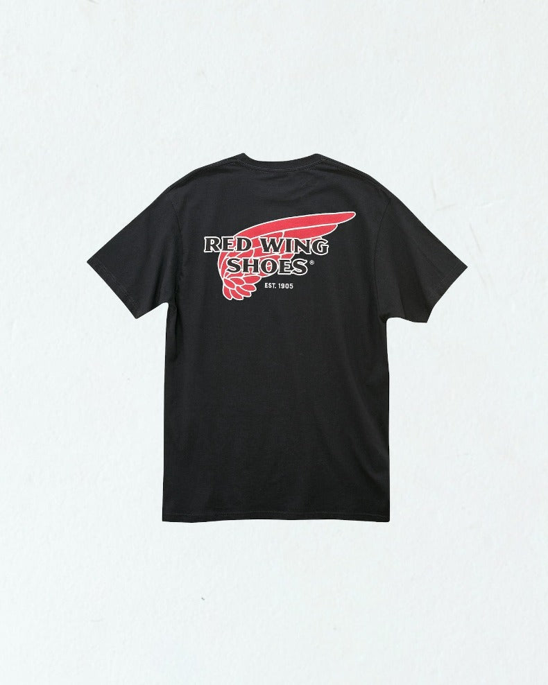 Red Wing 97611 T-Shirt Logo Black