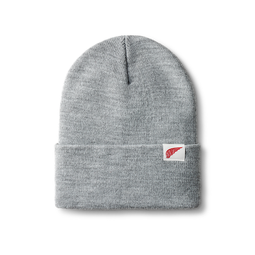 Red Wing 98062 Logo Knit Beanie Hat Light Gray