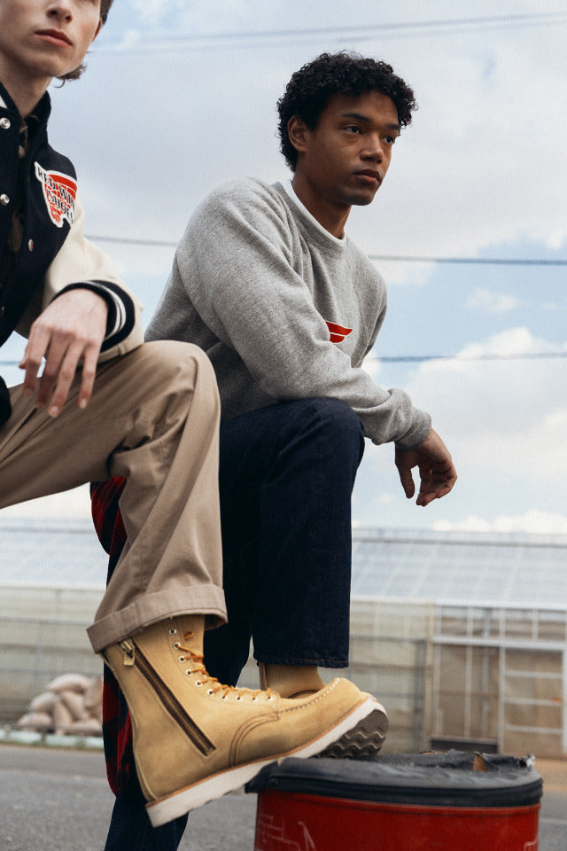 Red Wing x Human Made 4669 8-Inch Moc Toe Hawthorne Abilene Herren