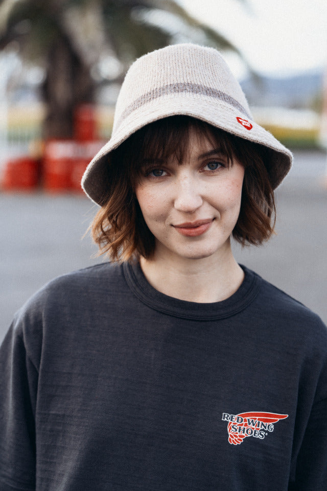 Red Wing x Human Made T-Shirt Black 97622 Men