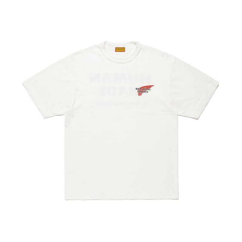 Red Wing x Human Made T-Shirt White 97623 Herren