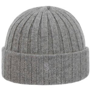 Stetson Cashmere Beanie Grey Melange