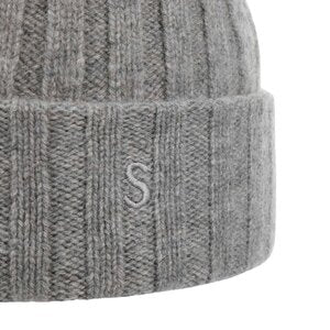 Stetson Cashmere Beanie Grey Melange