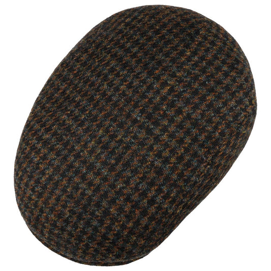 Stetson Driver Cap Houndstooth Harris Tweed