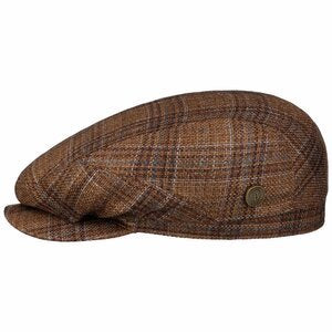 Stetson Driver Cap Silk Check by Balmoral