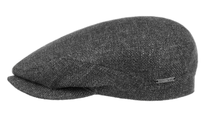 Stetson Driver Cap Virgin Wool/Linen Grey