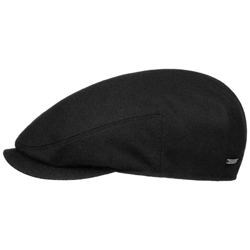 Stetson Driver Cap Carlstown Wool Black