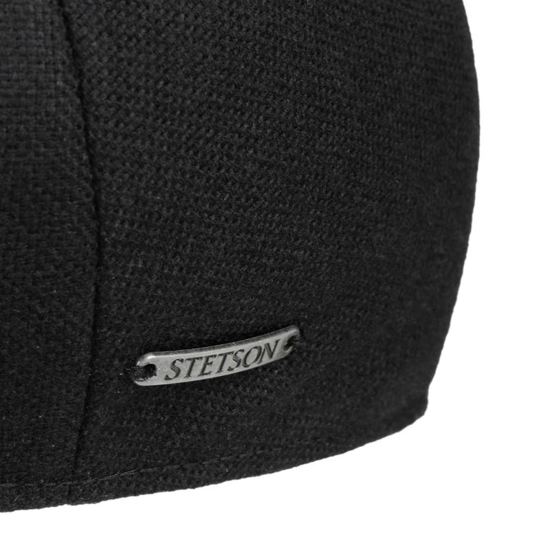 Stetson Driver Cap Carlstown Wool Black