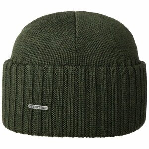 Stetson Merino Beanie Pale Olive
