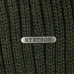 Stetson Merino Beanie Pale Olive