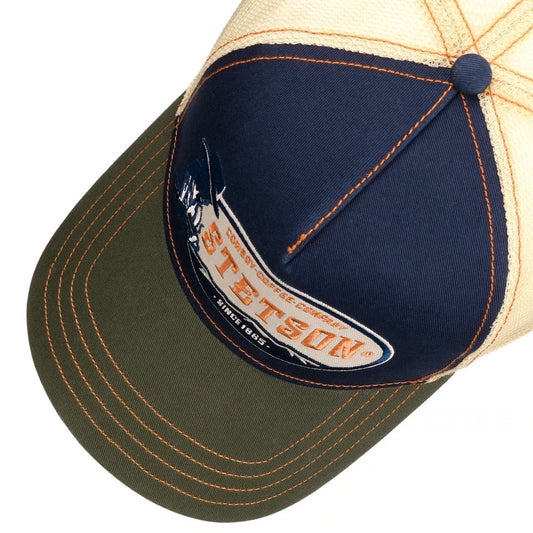 Stetson Trucker Cap Cowboy Coffee