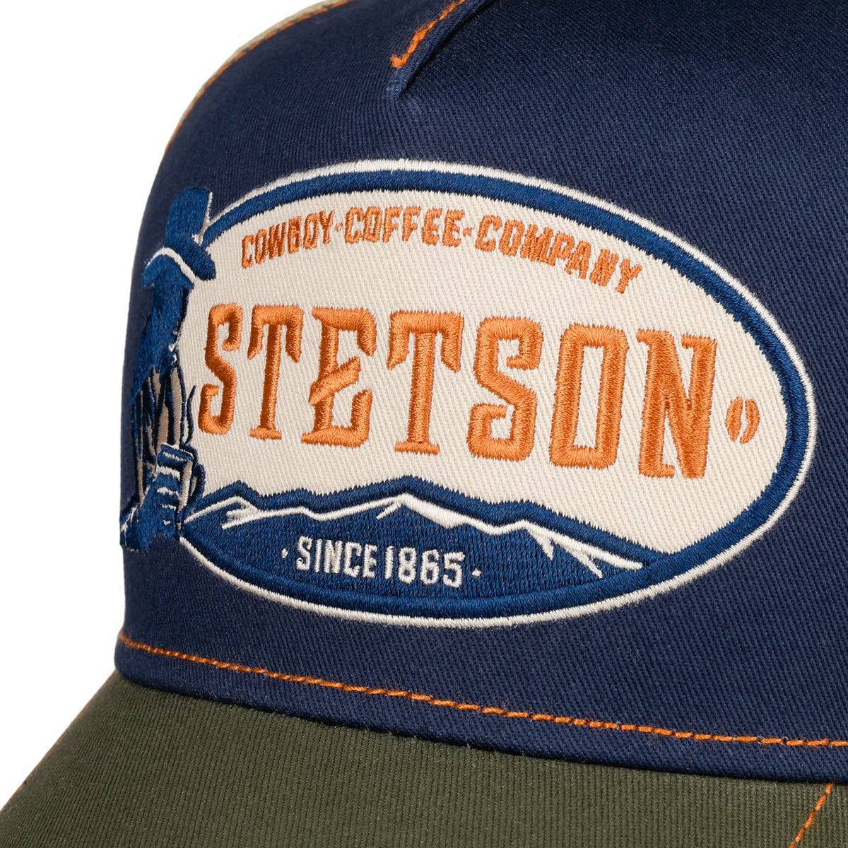 Stetson Trucker Cap Cowboy Coffee