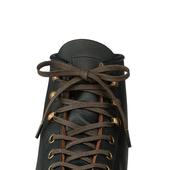Red Wing Boot Laces 48 Inch Brown Flat Waxed 97138