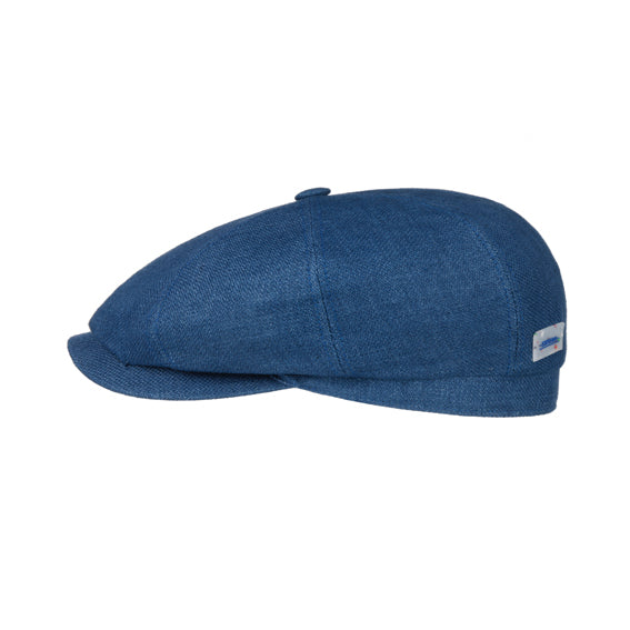 Stetson-Hatteras-Cap-Linen-Sustainable-Navy