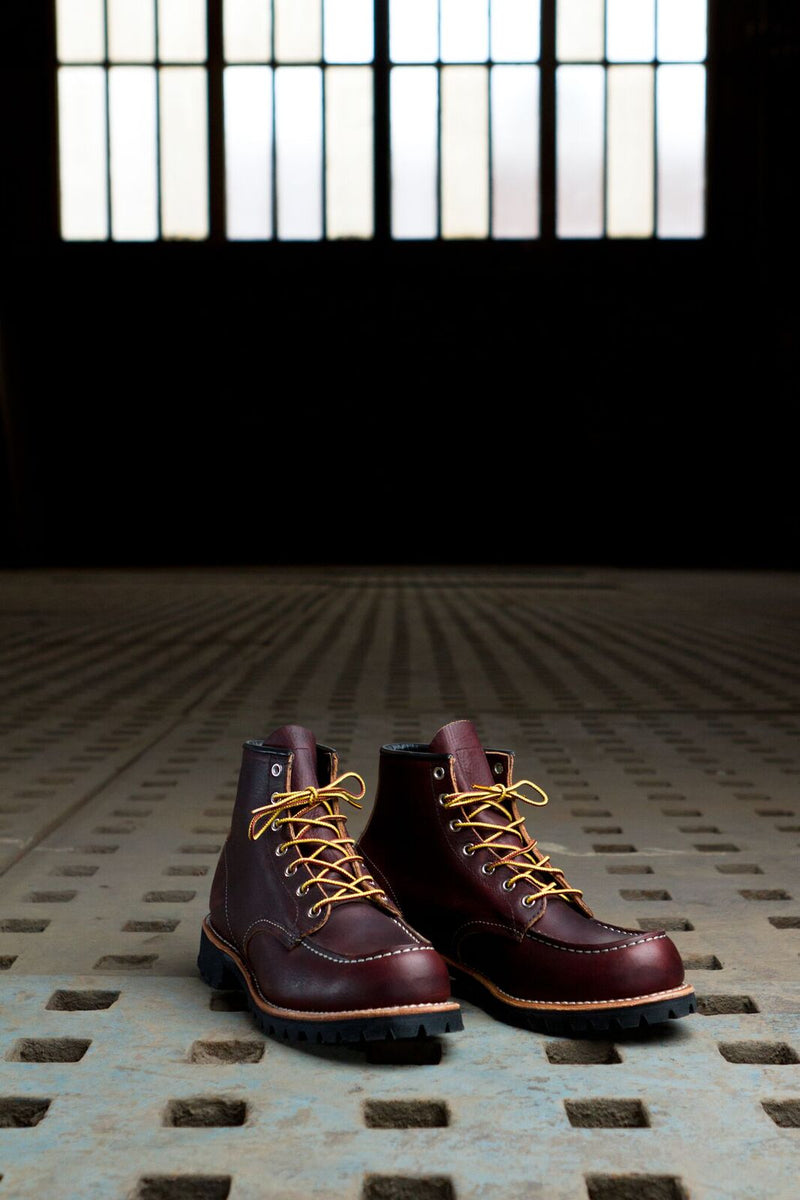 Red Wing 8146 Classic Moc Toe Briar Slick 6 Inch Boots