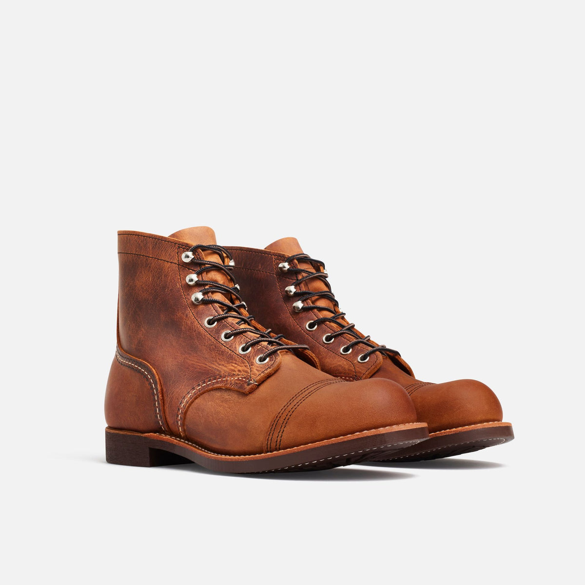 Red Wing 8085 Iron Ranger Copper Rough & Tough Boots Seitenansicht