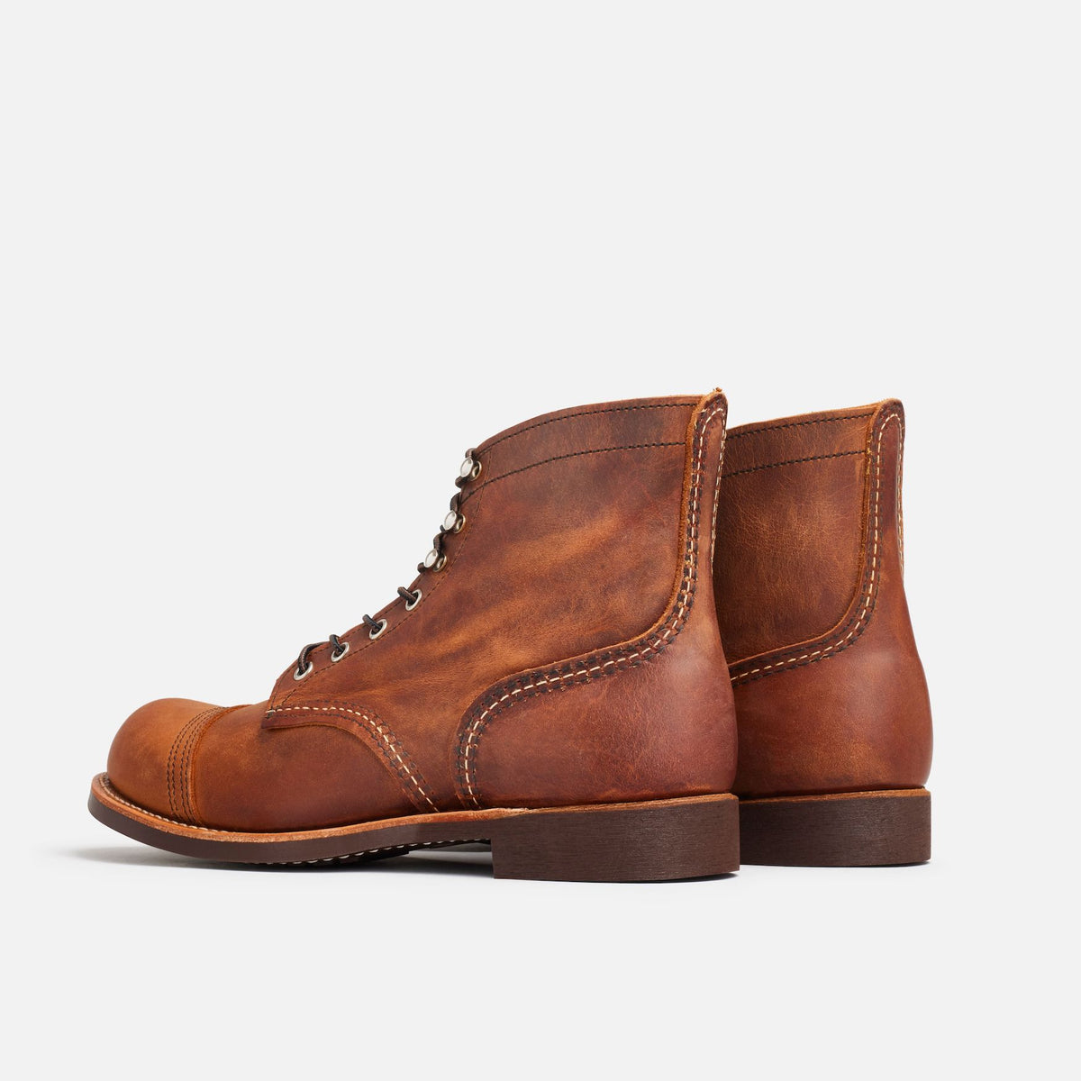 Red Wing 8085 Iron Ranger Copper Rough & Tough Rückansicht