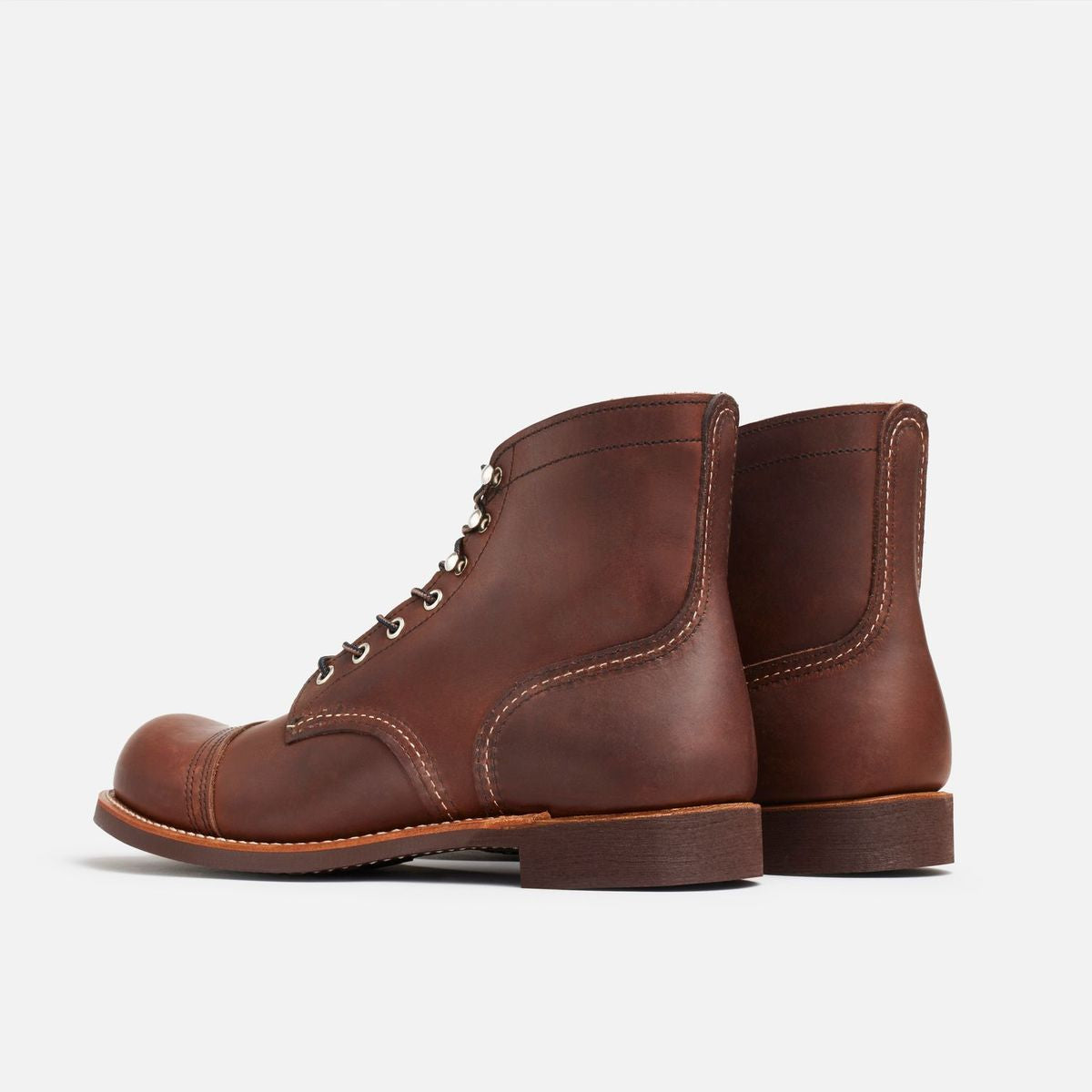 Red Wing 8111 EE Leiste Iron Ranger Amber Harness Wide Fit Rückansicht
